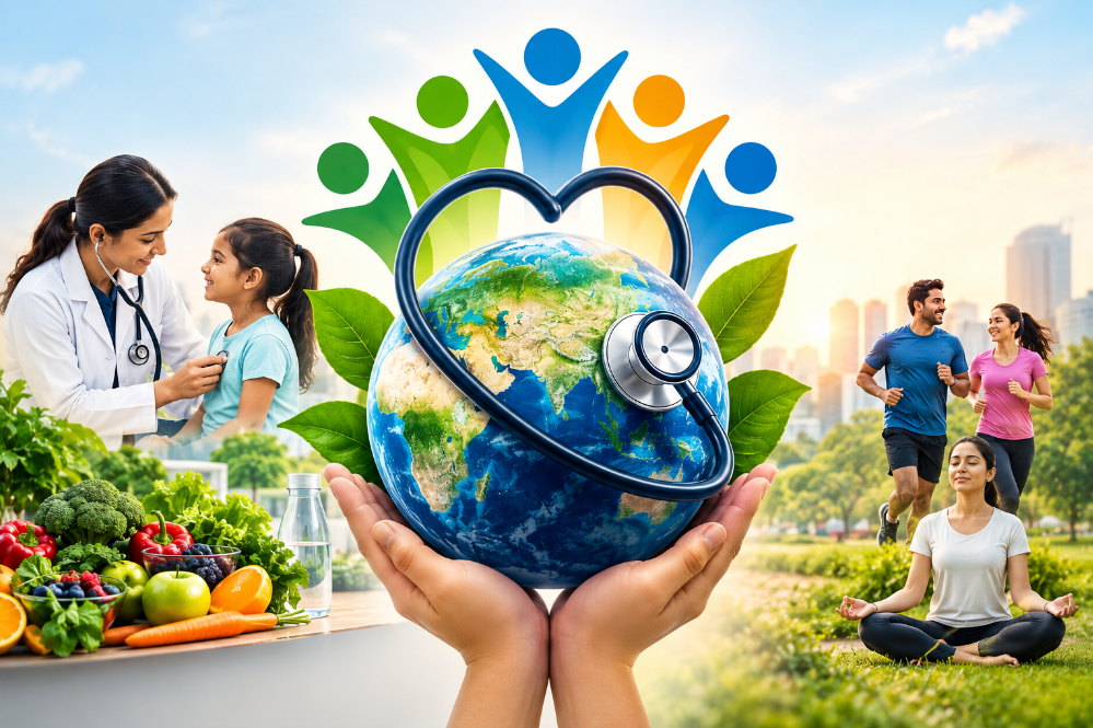 World Health Day 2026 Theme: Together for Health. Stand with Science
